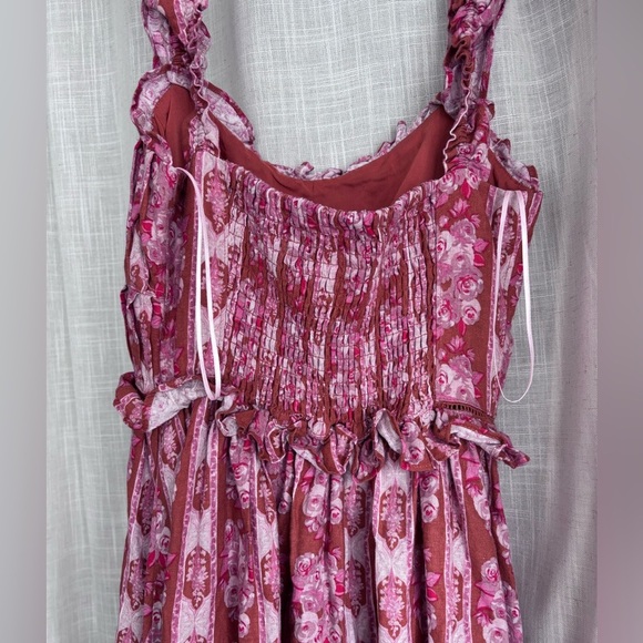 NWOT | House of Harlow floral linen dress - Picture 9 of 9
